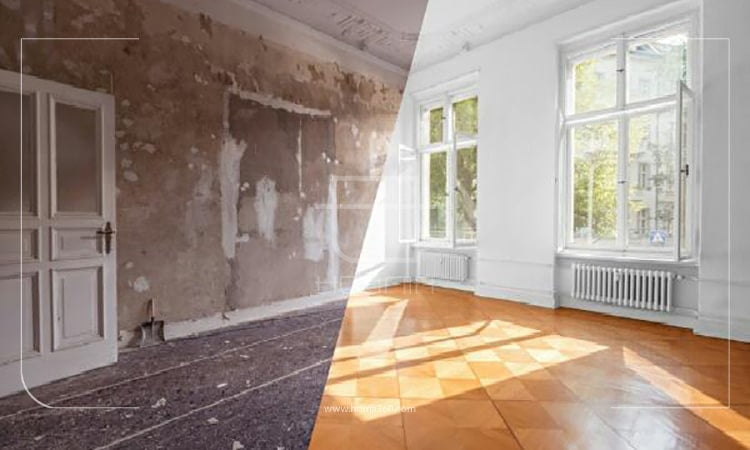 بازسازی داخلی منزل بدون تخریب