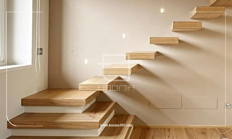 طراحی راه پله در خانه مدرن 